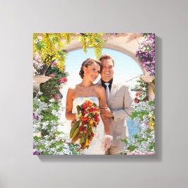 Italienska vackra omgivningar canvastryck