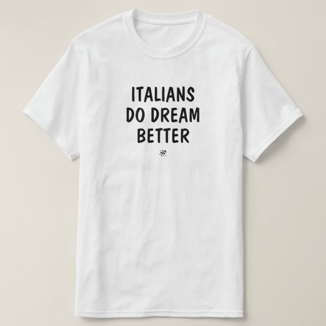 Italienska vägen t shirt (Design framsida)