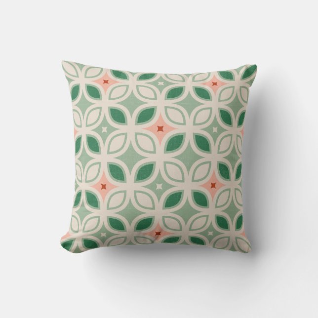 Italienska Villa Geometric Kudde (Framsida)