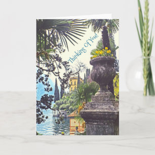 Italienska VillaLakesideGardens/"som är tänkande Kort