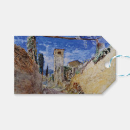 Italienska Vineyard Walkway i Lucca Presentetikett