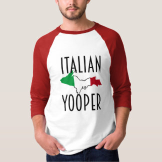 Italienska Yooper Baseball t-shirt