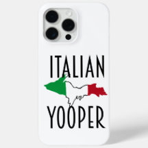 Italienska Yooper iphone case