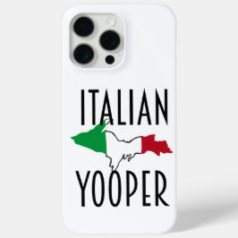 Italienska Yooper iphone case