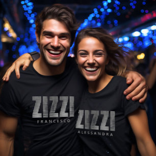 Italienska Zizzi Bling för italienska Moster & Unc T Shirt