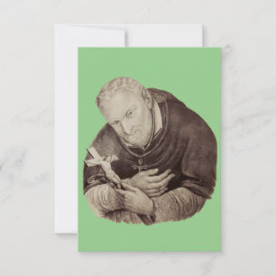 Italienske Saint Alphonsus Liguori Tack Kort