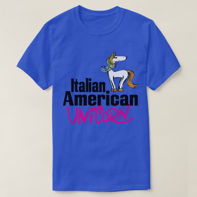 Italienskt amerikanskt universitet 4 t shirt (Design framsida)