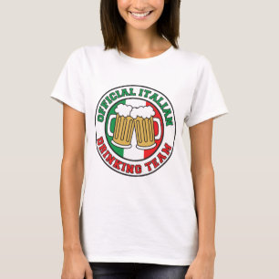 Italienskt Drickande Lag Tee