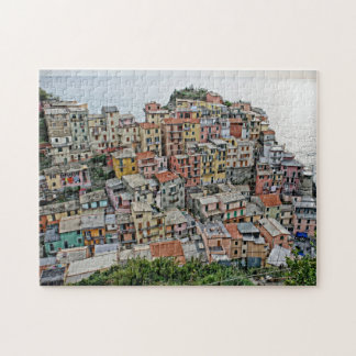 Italienskt fiskeläge - Manarola - 11x14 - 252 st Pussel