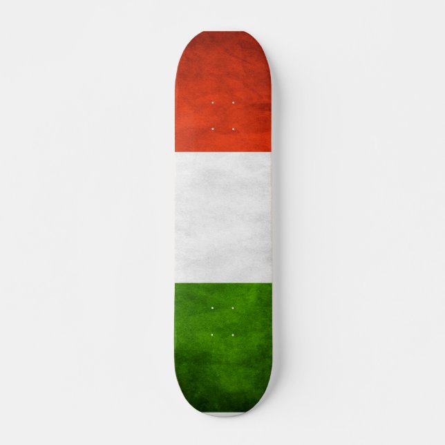 Italienskt flaggakomp Skatingboard Skateboard Bräda 19,5 Cm (Framsida)
