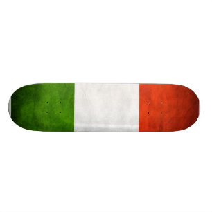 Italienskt flaggakomp Skatingboard Skateboard Bräda 19,5 Cm