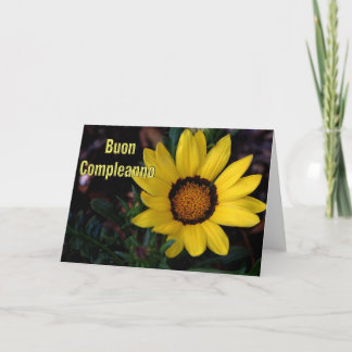 Italienskt födelsedagkort kort