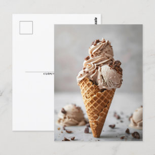 Italienskt gelato, Postcross Vykort