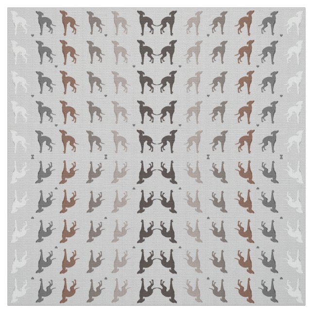 Italienskt Joann för vinthundhundrädding tyg Iggy (Provkarta)