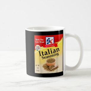 Italienskt kryddmix kondiment kostym Holiday Sce C Kaffemugg