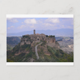 Italienskt landskap - Medieval City Vykort
