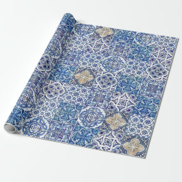 Italienskt Maiolica-giftpapper | Elegant keramik Presentpapper