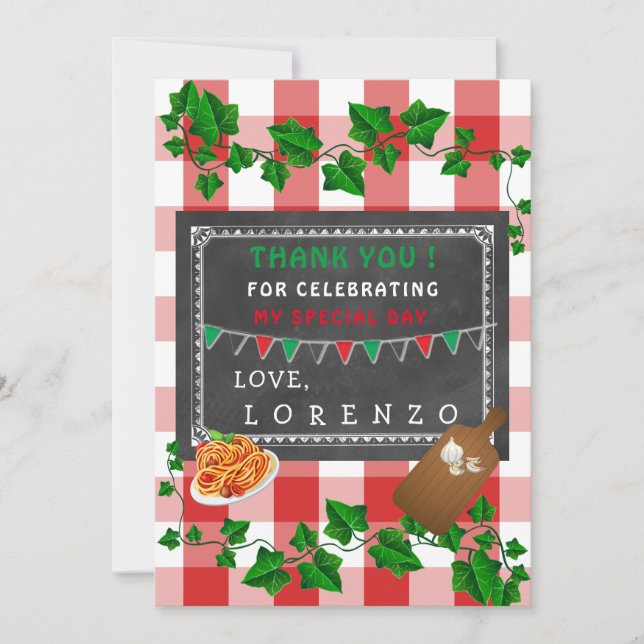 Italienskt tack (Framsida)