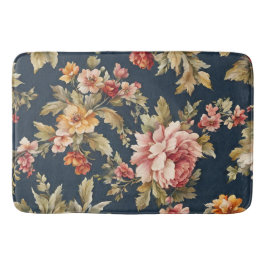 Italienskt vackert Blommönster Badrumsmatta