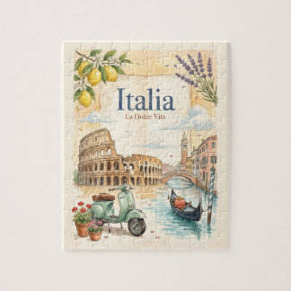 Italienskt Vintage-rese Pussel