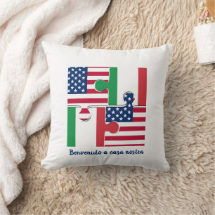Italienskt WELCOME Kudde