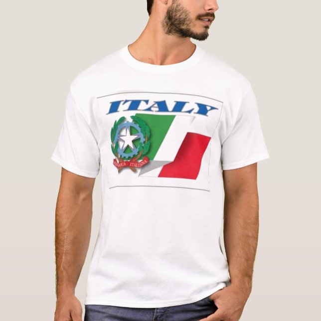 Italienvapensköld Tröja (Framsida)