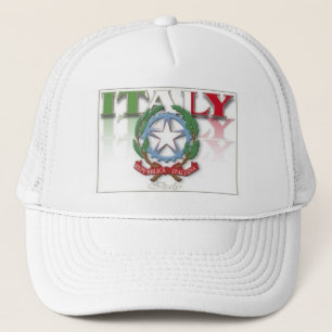 Italienvapensköld Truckerkeps