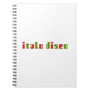 ITALO DISCO ANTECKNINGSBOK