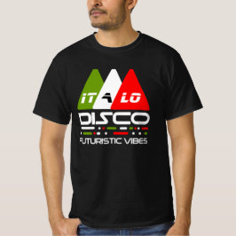 Italo Disco Futiristic Vibes T Shirt