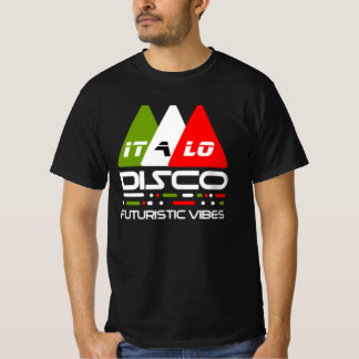 Italo Disco Futiristic Vibes T Shirt