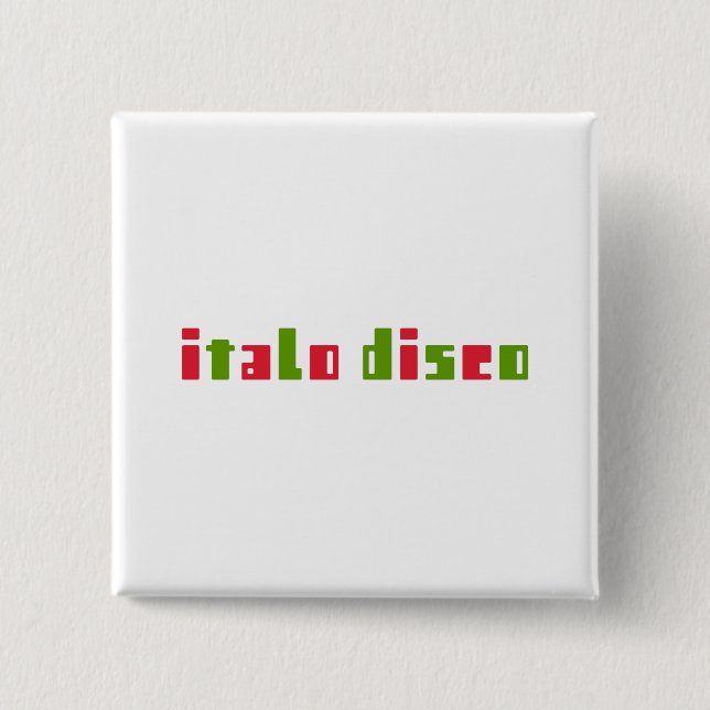 ITALO DISCO KNAPP (Framsida)
