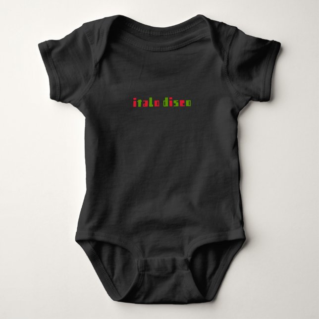 ITALO DISCO T SHIRT (Framsida)