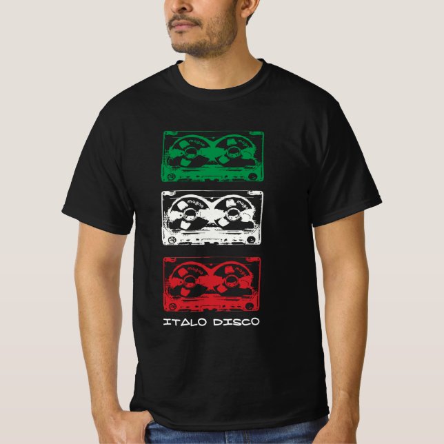Italo Disco T Shirt (Framsida)