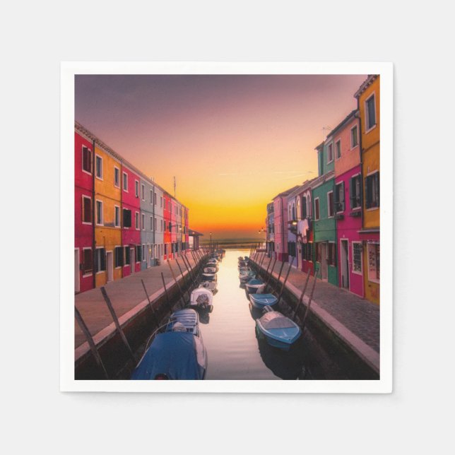 Italy Cityscape        Pappersservett (Framsidan)