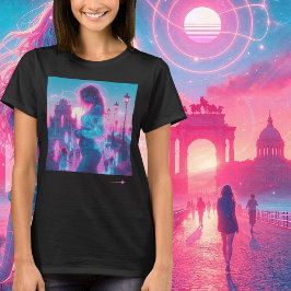 Italy | Ethereal Dreamy Urban Vaporwave Retrowave T Shirt