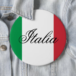 Italy Flag Italian Pride Europe Country Knapp
