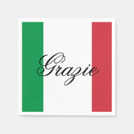 Italy Flag Italian Pride Europe Country Pappersservett