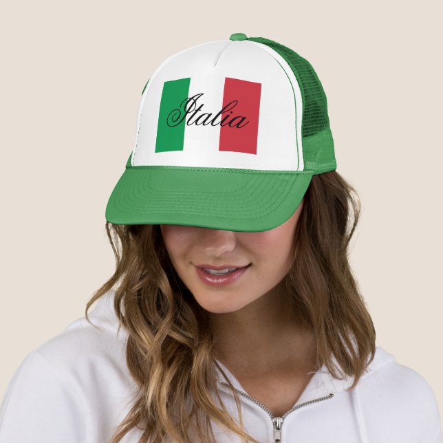 Italy Flag Italian Pride Europe Keps (In Situ)