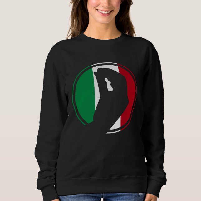 Italy Flag Italian Roots Humor  Italian Hand Gestu T Shirt (Framsida)