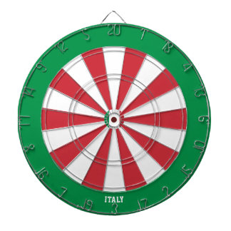 Italy Flag Patriot's Bullseye Darttavla