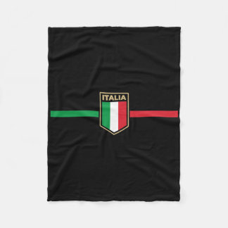 Italy Soccer Italia Footbyll Fan  Fleecefilt