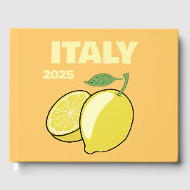 Italy travel coffee table book gästböcker