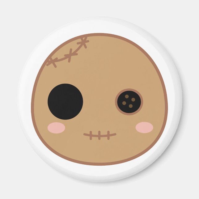 Itami Voodoo Doll Head Magnet (Framsidan)
