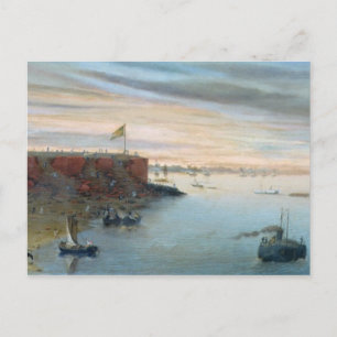 Itapiru, Paraguay, 1866 (olja på arbetsyta) Vykort