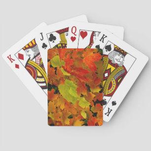 Itasca State Park, höstfärger Spel Kort