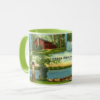 Itasca State Park Vintage public ad Mugg