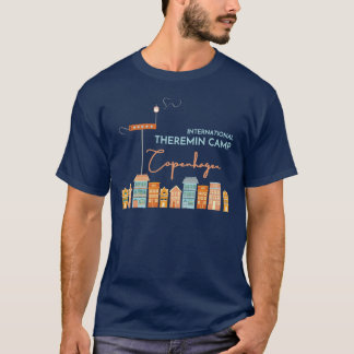 ITC Klassisk Köpenhamns siluett FÄRG T Shirt