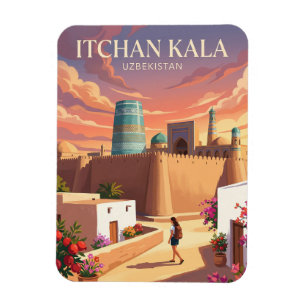 Itchan Kala Uzbekistan Magnet