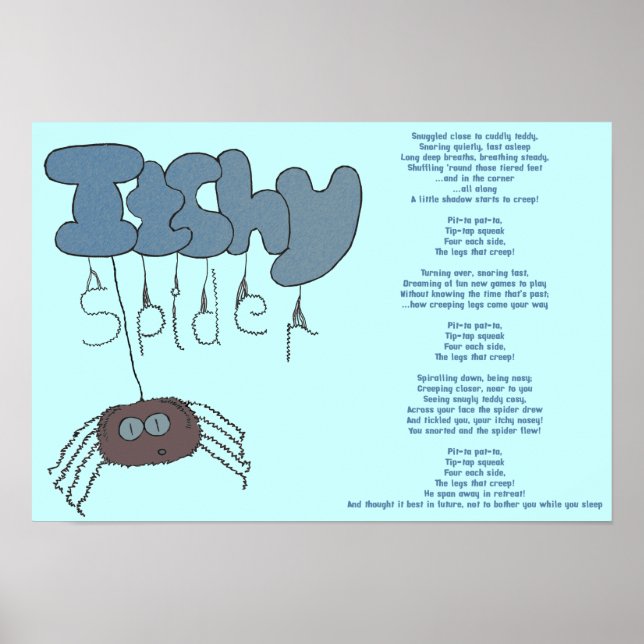Itchy spinder poster (Framsidan)