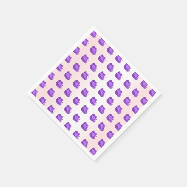 ITD Blurbär och Cream Pappersservett (Hörn)